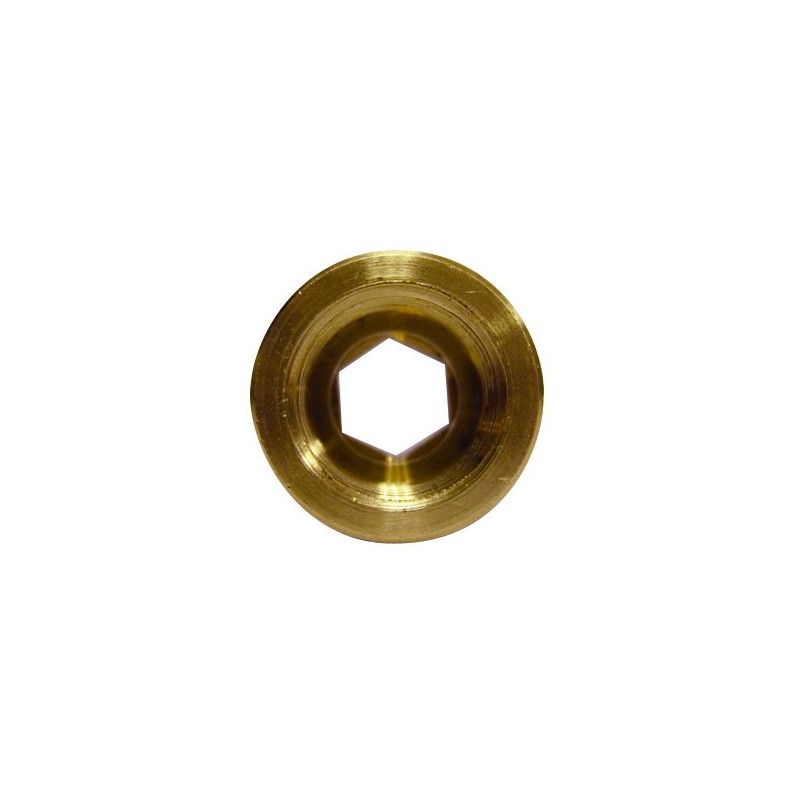 FIG 529H - Manchon égal FM Hexagonal laiton
