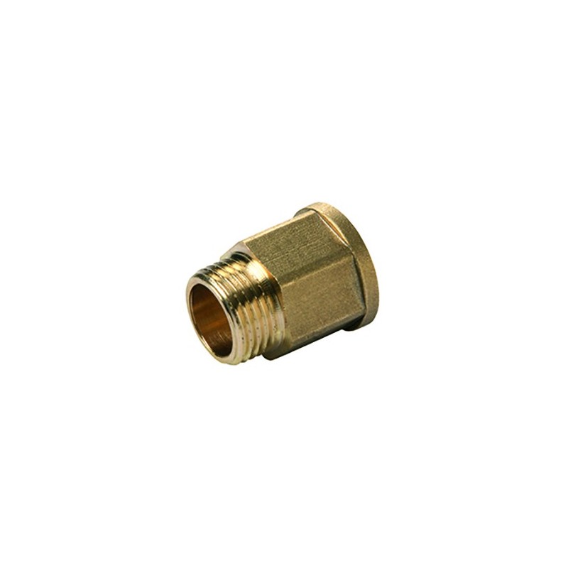 FIG 529L - Manchon égal FM long en laiton
